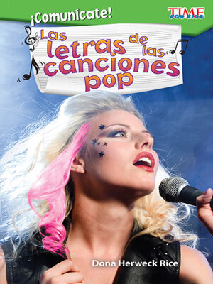 cover image of ¡Comunícate! Las letras de las canciones pop